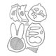 thumbnail image 1 of Metal Cutting Dies Easter Rabbit DIY Craft Carbon Steel Embossing Template Stencil Scrapbooking for Card Die Cuts Mold, 1 of 4