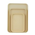 thumbnail image 1 of LLQkigsxse Petits Plats en Verre pour Cuisson Options de Tailles Multicolores Multiples Utilisation Plateau de Service Grande Capacité Plateau de Rangement Pratique de Qualité Alimentaire pour la Maison Pâtisserie Déformée Antichoc P, 1 of 3
