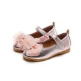 thumbnail image 6 of Zanarzt Kids Princess Shoes Girls Toddler Little Ballet Shoes Flower Girls Mary Jane Flats Dress Shoes Party Wedding Pink,US 10, 6 of 9