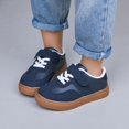 thumbnail image 5 of YunPes Toddler Boys Girls Non-Slip Skate Sneakers Casual Flat Athletic Shoes with Hook & Loop Strap School & Outings Walking, 5 of 9