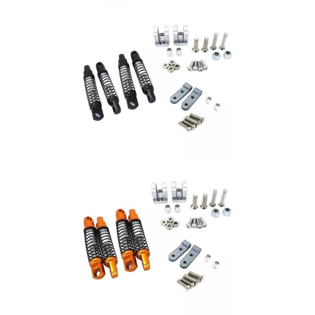 Amortiguador Trasero Delantero A Escala 1/10 Con Kit Fijo Para Coche WPL D12 RC Zulema amortiguador de coche rc