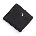 thumbnail image 2 of Cartera corta y fina Sonducket con ciervos de Navidad cuero negro, 2 of 6