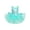Green, variant on Kids Girls Sequined Mesh Camisole Leotards Ballet Dance Tutu Dress Princess Ballerina Blue 4