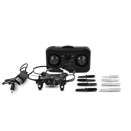 Restored EMATIC EDA203 Nano Quadcopter Drone with 2.4GHz Control and 6-Axis Gyroscope (Refurbished)
