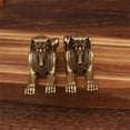 thumbnail image 3 of Gieenan Brass Sphinx Figurines Egyptians Styles Sphinx Statue Collectible Figurines Table Centerpieces for Living Room Bedroom, 3 of 12