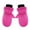Z7-Hot Pink, variant on QBABYOO Toddler Winter Mittens Warm Waterproof Snow Gloves for Baby Kids Outdoor Play and Seasonal Winter Wear, Black