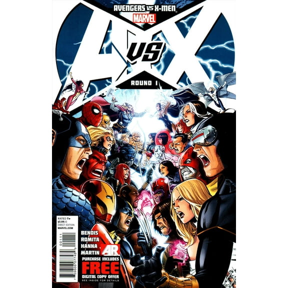 Avengers vs. X-Men #1 VF ; Marvel Comic Book