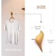 thumbnail image 2 of SZTXJ Wooden hooks 2 wooden hooks for birds, wooden hooks for hanging coats, hats, scarves, jackets, clothes and headphones, 2 of 5