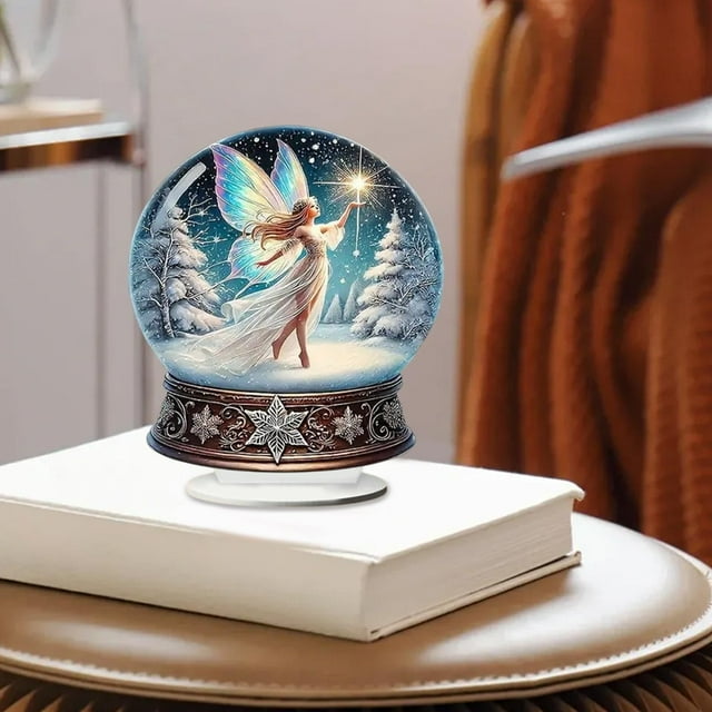 Cagogo under $5 Acrylic Tabletop Decor, Quality Acrylic Standing Ornament, 2D Flat Three-Dimensional Visual Effect Decor, Modern Art Classic Style Home Display