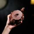 thumbnail image 5 of Zisha Tea Set Gifts Chinese Yixing Purple Clay Teapot 380ml Handmade Stump Tea Pot Raw Ore Purple Mud Kettle, 5 of 9