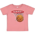 thumbnail image 3 of Inktastic Basketball Swish Boys or Girls Baby T-Shirt, 3 of 5