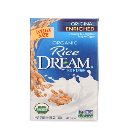 Rice Dream Orginal Enrich, 64 FO (Pack of 8)