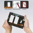 thumbnail image 4 of Game Cyberpunk Switch Cover Decorative Wall Plate 3-Gang 2-Decor 1-Toggle Standard Size, 4 of 5