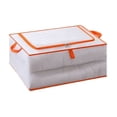 thumbnail image 1 of Clear Storage Organizer Bags, Sweater Storage Bags with Zipper, Foldable Plastic  Storage Bags for Clothes, Blankets. Waterproof, Transparent,, 1 of 8