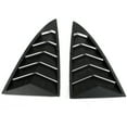 thumbnail image 7 of Ikon Motorsports Compatible with 17-23 Tesla Model 3 Rear Quarter Side Window Louvers Scoop Cover Vent Panel Pair - Carbon Fiber Print 2017 2018 2019, 7 of 7