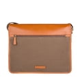 thumbnail image 4 of Hidesign Aiden Horizontal Canvas & Leather Crossbody Messenger Bag, 4 of 5