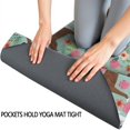 thumbnail image 3 of Cute Boxer Dog and Flowers Florals Hot Yoga Mat Towel Non Slip for Hot Yoga - Quick-Drying Yoga Mat Cover with 4 Corner Pockets with Travel Bag - Hot Yoga Towel Non Slip 74"x26", 3 of 6