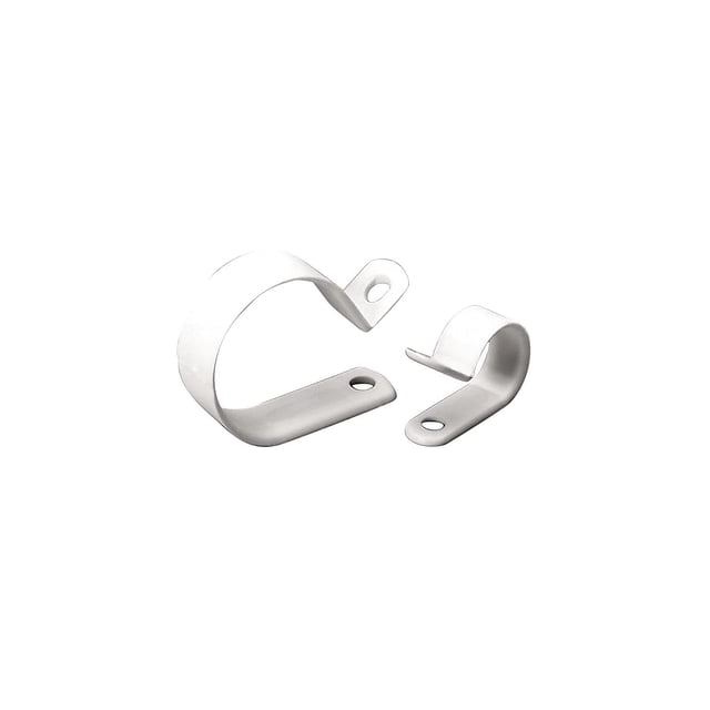 Abrazadera de Cable Gardner Bender PPC-1550 Paquete de 12 de 1,27 cm Blanca