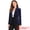 Royal Blue, variant on Women's Casual Business Elegant Velvet Blazer Jacket XS Black