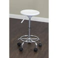 thumbnail image 2 of STUDIO DESIGNS INC. 13178 STUDIO Tabouret Blanc / CHROME, 2 of 3