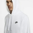 thumbnail image 5 of Men's Nike Sportswear Club Fleece Pullover Hoodie Color: White Black Size: XXL, 5 of 8