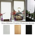 JustVH Self Adhesive Curtain Pleated Blind Balcony Cordless Pleated