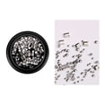 thumbnail image 1 of BECLOTH Nail Arts Crystal Rhinestones Nail Rhinestones Craft Rhinestones Flat And Pointed Round Rhinestones For Nail Makeup And Face Gems, 1 of 1