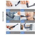 thumbnail image 3 of Fiudx Ofertas del día Cepillo de dientes rotatorio para adultos Cepillo de dientes vibratorio de cerdas suaves para el hogar Protector bucal, 3 of 4