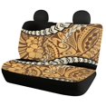 thumbnail image 2 of Pzuqiu Tropical Floral Print Car Seat Covers 3 Pieces, Car Seat Protector Set Polyester Interior Easy to Install for Trucks Sedans Most Sedans, 2 of 10
