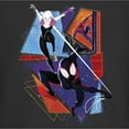 thumbnail image 2 of Junior's Spider-Man: Across the Spider-Verse Group Colorful Poster  Graphic Tee Black Medium, 2 of 3