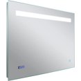 thumbnail image 1 of American Imaginations 28-in. W Rectangle Aluminum Wall Mount LED Backlit Mirror In Aluminum Color AI-28692, 1 of 3