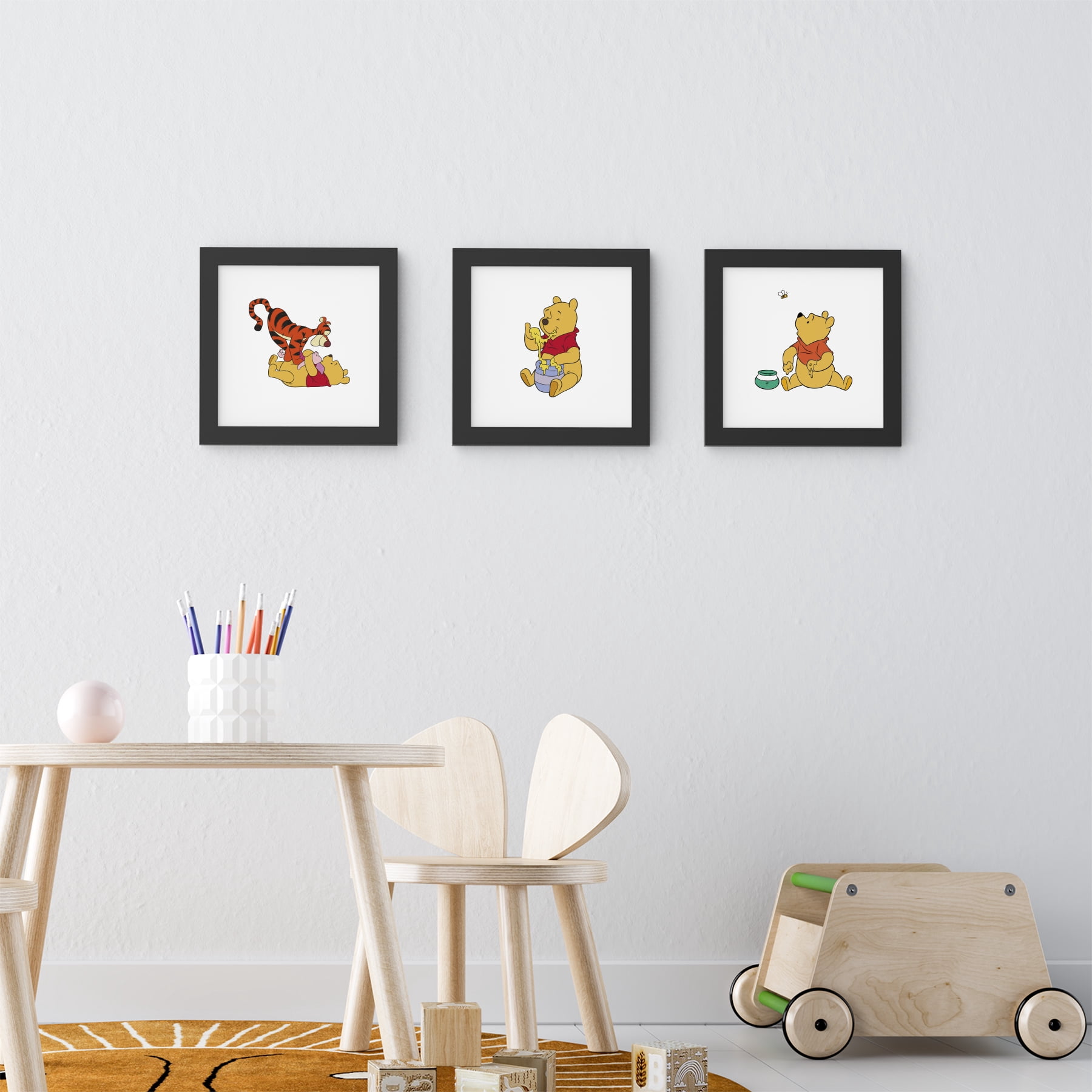 Gallery Pops Disney Winnie The Pooh - Classic Pooh Wall Art Bundle (3-Pack)