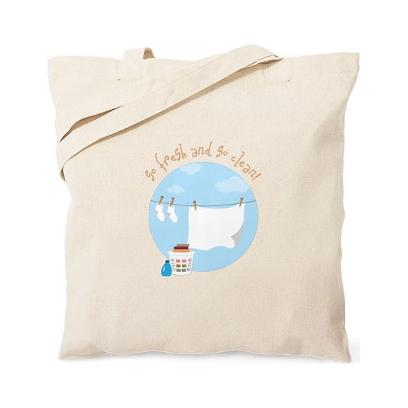 CafePress - So Fresh And So Clean! Tote Bag - Unisex Canvas Tote Bag, Beige, 1-Piece