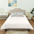 thumbnail image 6 of Dailycode Satin Pillow Case Queen Silk Pillow Cover for Hair and Skin Envelope Closure Chickens and Wildflower 20"x30", 6 of 9