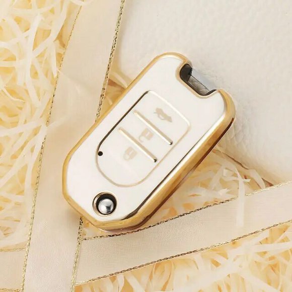 New TPU Car Key Cover Case 360 Degree Full Protect For Honda CivIc HRV CRV XRV Crider Odyssey 2015-2018 Remote Key Protection