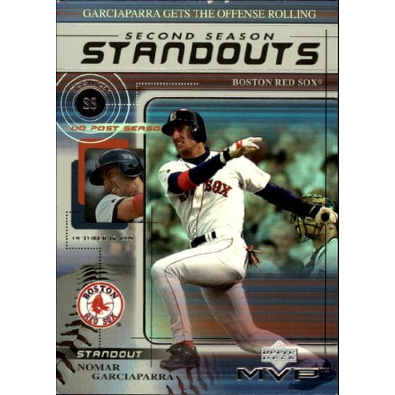 2000 Upper Deck MVP Second Season Standouts #SS7 Nomar Garciaparra MLB Baseball Trading Card