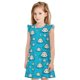 thumbnail image 1 of Balery Hippo In Water Head Camisón de princesa para niñas, pijama de algodón con mangas abullonadas, suave y bonito.-X-Large, 1 of 6