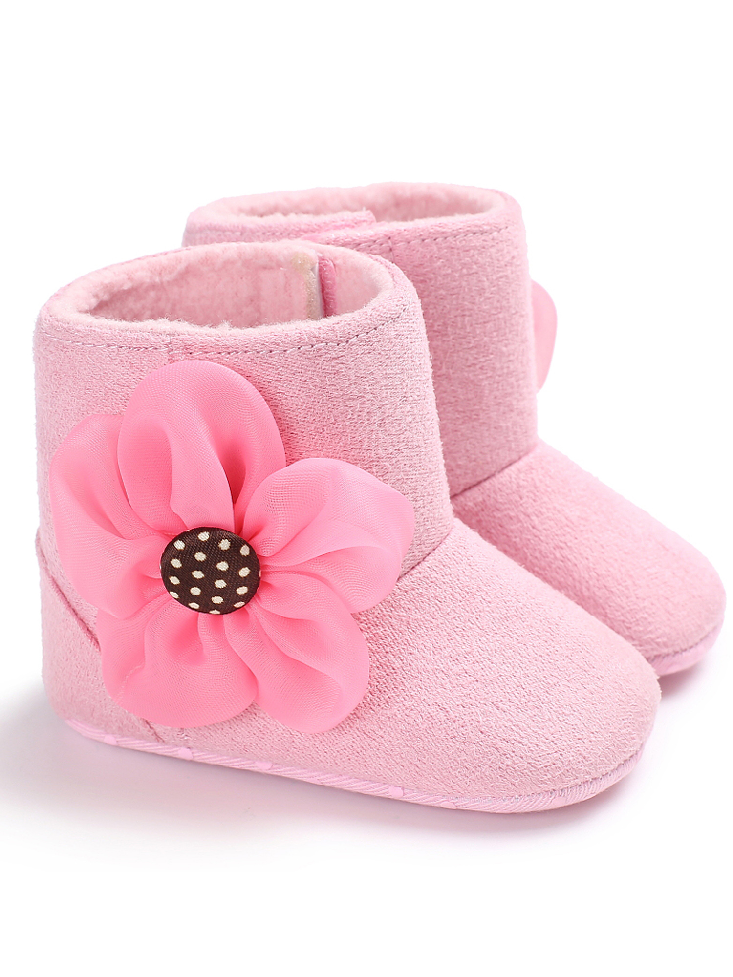 AMILIEe Baby Girls Snow Boots Winter Booties Infant Toddler Newborn