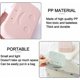 thumbnail image 2 of Paquete de 4 jaboneras portátiles de viaje con tapa, jabonera de plástico impermeable para baño, viajes, acampada, exteriores (verde, azul, morado, rosa), 2 of 5