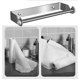 thumbnail image 4 of Dispensador de papel Ounissouiy soporte para toallas montado en la pared Acero inoxidable plata, 4 of 6