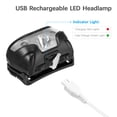 thumbnail image 6 of USB Rechargeable Headlamp Flashlight Hands Free Head Band Outdoor Lamp LED Light, 6 of 12