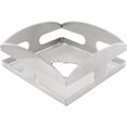 thumbnail image 4 of HUGFEGWE Stainless Steel Square Slot Cutter, Drywall Oscillating Tool Outlet Box Cutter, Electrical Box Drywall Outlet Cutout Tool, Oscillating Square Blade for Wood, Plastic, Metal - UA824-12656, 4 of 5