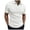 White, variant on Ymyiu Mens Polo Shirts Mens Polo Shirt Super Stretch Short Sleeve Polo Shirts for Men Size M(Black, M)