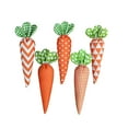 thumbnail image 1 of fsxdhpcsgfc Small Ornament Set Soft Stuffed Cloth Carrot Decorations Festive Fabric Carrots Ornament, 1 of 5
