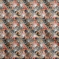thumbnail image 1 of oneOone Silk Tabby Orange Fabric Leaves Sewing Craft Projects Fabric Prints By Yard 42 Inch Wide, 1 of 4