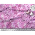 thumbnail image 2 of Soimoi polyester Crepe Fabric Flower Watercolor Print Fabric by the Yard 52 Inch Wide, 2 of 3