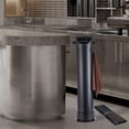 thumbnail image 4 of de de independiente barista and coffee Grounds Grinds Container Tamper Bins Desmontable Knock Bar easy to clean para Kitchen Negro perfecl Cubo de golpe de café, 4 of 8