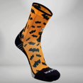 thumbnail image 3 of Zensah Halloween Socks (Mini Crew) L / Cats-Bats, 3 of 3