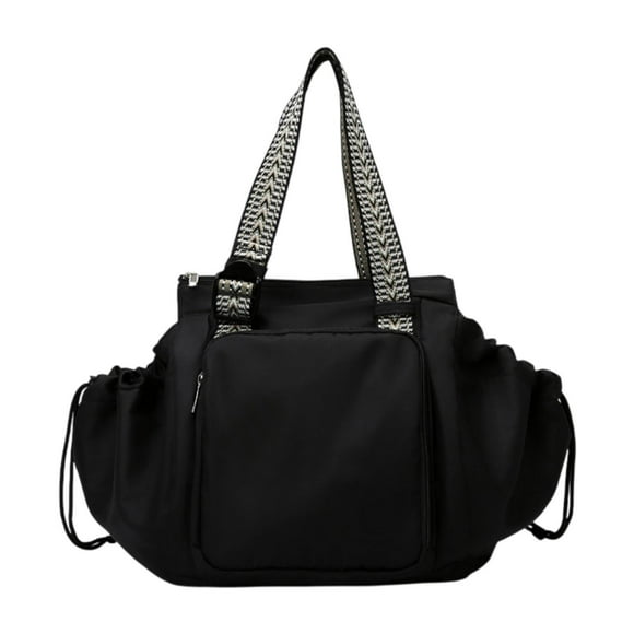 Bolsa de hombro para mujeres de mochila de mochila de mochila de mochila transformable para viajar en gimnasio Negro