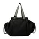 thumbnail image 1 of Bolso de hombro transformable, ligero y versátil para mujer, ideal para el gimnasio, primavera. Negro, 1 of 9